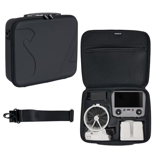 Tasche für DJI Flip Drohne, Tragbare Aufbewahrungs Reiseschutz Tasche für DJI Flip Fly More Combo Drohne und RC 2 Fernsteuerungs Zubehör, Schwarz Case Tasche für DJI Flip Drohne, Tragbare Aufbewahrungs Reiseschutz Tasche für DJI Flip Fly More Combo Drohne und RC 2 Fernsteuerungs Zubehör, Schwarz Case von Bafeil