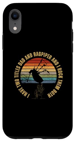 Dudelsack und Papa Stolz, lustiger Dudelsack für Männer Hülle für iPhone XR Dudelsack und Papa Stolz, lustiger Dudelsack für Männer Hülle für iPhone XR von Bag Pipes Scottish Gifts For Bagpiper