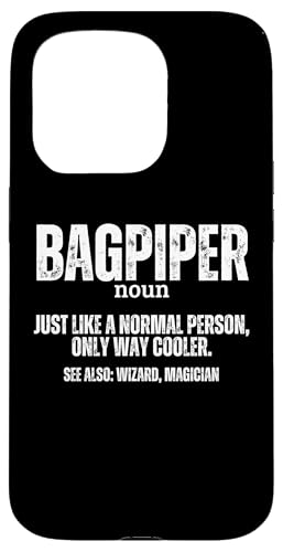 Dudelsackspieler Definition Stolzer Lustiger Dudelsackspieler Hülle für iPhone 15 Pro von Bag Pipes Scottish Gifts For Bagpiper