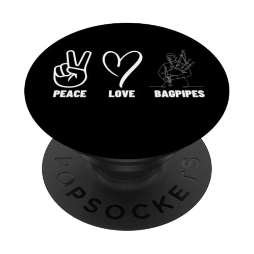 Dudelsackspieler Dudelsackspieler für Dudelsackspieler PopSockets Klebender PopGrip Dudelsackspieler Dudelsackspieler für Dudelsackspieler PopSockets Klebender PopGrip von Bag Pipes Scottish Gifts For Bagpiper