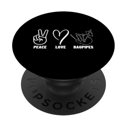 Dudelsackspieler Dudelsackspieler für Männer und Frauen PopSockets Klebender PopGrip Dudelsackspieler Dudelsackspieler für Männer und Frauen PopSockets Klebender PopGrip von Bag Pipes Scottish Gifts For Bagpiper