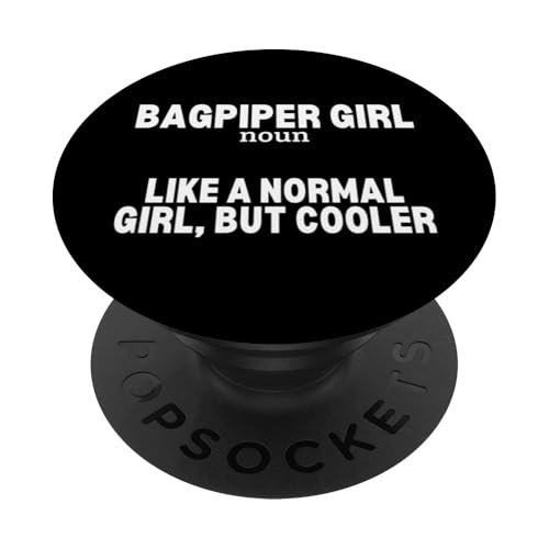 Dudelsackspieler Mädchen Definition Lustiger Frauen Dudelsackspieler PopSockets Klebender PopGrip von Bag Pipes Scottish Gifts For Bagpiper