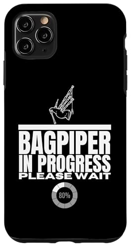 Dudelsackspieler in Bearbeitung Lädt lustige Dudelsäcke Hülle für iPhone 11 Pro Max von Bag Pipes Scottish Gifts For Bagpiper