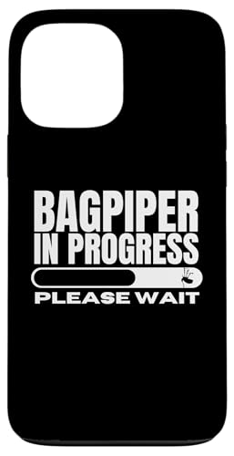 Dudelsackspieler in Bearbeitung Lädt lustige Dudelsäcke Hülle für iPhone 13 Pro Max von Bag Pipes Scottish Gifts For Bagpiper