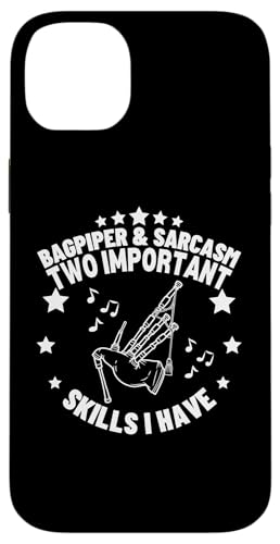 Dudelsackspieler und Sarkasmus lustiger Dudelsackspieler Hülle für iPhone 14 Plus von Bag Pipes Scottish Gifts For Bagpiper