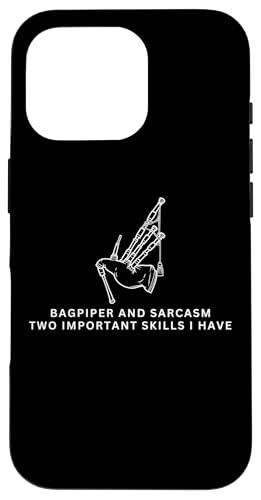 Dudelsackspieler und Sarkasmus lustiger Dudelsackspieler Hülle für iPhone 16 Pro Dudelsackspieler und Sarkasmus lustiger Dudelsackspieler Hülle für iPhone 16 Pro von Bag Pipes Scottish Gifts For Bagpiper