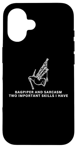 Dudelsackspieler und Sarkasmus lustiger Dudelsackspieler Hülle für iPhone 16 Dudelsackspieler und Sarkasmus lustiger Dudelsackspieler Hülle für iPhone 16 von Bag Pipes Scottish Gifts For Bagpiper