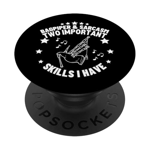 Dudelsackspieler und Sarkasmus lustiger Dudelsackspieler PopSockets Klebender PopGrip Dudelsackspieler und Sarkasmus lustiger Dudelsackspieler PopSockets Klebender PopGrip von Bag Pipes Scottish Gifts For Bagpiper