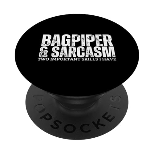 Dudelsackspieler und Sarkasmus lustiger Dudelsackspieler PopSockets Klebender PopGrip Dudelsackspieler und Sarkasmus lustiger Dudelsackspieler PopSockets Klebender PopGrip von Bag Pipes Scottish Gifts For Bagpiper