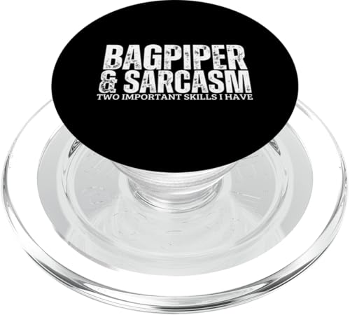 Dudelsackspieler und Sarkasmus lustiger Dudelsackspieler PopSockets PopGrip für MagSafe Dudelsackspieler und Sarkasmus lustiger Dudelsackspieler PopSockets PopGrip für MagSafe von Bag Pipes Scottish Gifts For Bagpiper