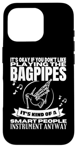 Dudelsäcke sind für kluge Leute lustiger Dudelsackspieler Hülle für iPhone 16 Pro Dudelsäcke sind für kluge Leute lustiger Dudelsackspieler Hülle für iPhone 16 Pro von Bag Pipes Scottish Gifts For Bagpiper
