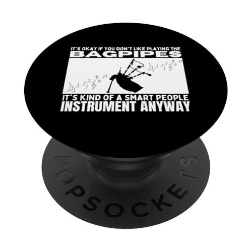 Dudelsäcke sind für kluge Leute lustiger Dudelsackspieler PopSockets Klebender PopGrip Dudelsäcke sind für kluge Leute lustiger Dudelsackspieler PopSockets Klebender PopGrip von Bag Pipes Scottish Gifts For Bagpiper