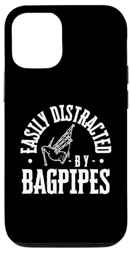 Leicht abgelenkt durch Dudelsack lustiger Dudelsackspieler Hülle für iPhone 12/12 Pro von Bag Pipes Scottish Gifts For Bagpiper