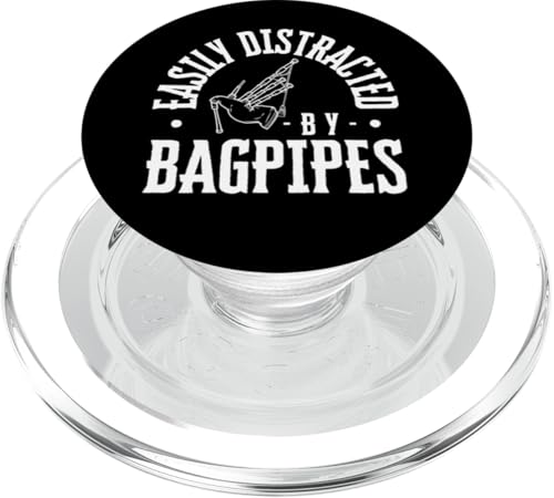 Leicht abgelenkt durch Dudelsack lustiger Dudelsackspieler PopSockets PopGrip für MagSafe Leicht abgelenkt durch Dudelsack lustiger Dudelsackspieler PopSockets PopGrip für MagSafe von Bag Pipes Scottish Gifts For Bagpiper