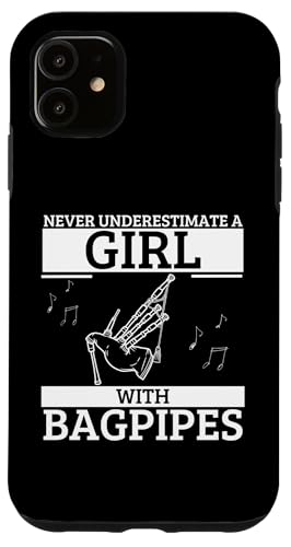 Never Underestimate A Girl With Dudelsack Women Bagpiper Hülle für iPhone 11 Never Underestimate A Girl With Dudelsack Women Bagpiper Hülle für iPhone 11 von Bag Pipes Scottish Gifts For Bagpiper