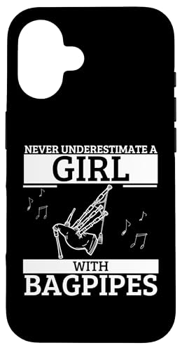Never Underestimate A Girl With Dudelsack Women Bagpiper Hülle für iPhone 16 Never Underestimate A Girl With Dudelsack Women Bagpiper Hülle für iPhone 16 von Bag Pipes Scottish Gifts For Bagpiper