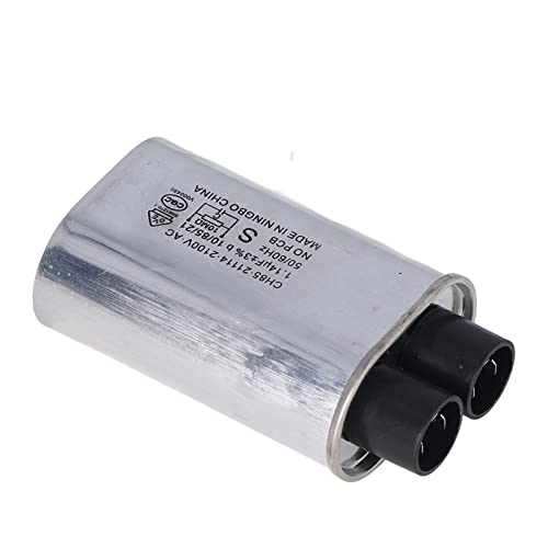 Bagima 2100 V Mikrowellen-Hochspannungskondensator-Anschlussstift, 1,14 UF, Universeller 4,8 Mm Kleiner Einsatz, Mikrowellenkondensator-Ersatz Bagima 2100 V Mikrowellen-Hochspannungskondensator-Anschlussstift, 1,14 UF, Universeller 4,8 Mm Kleiner Einsatz, Mikrowellenkondensator-Ersatz von Bagima