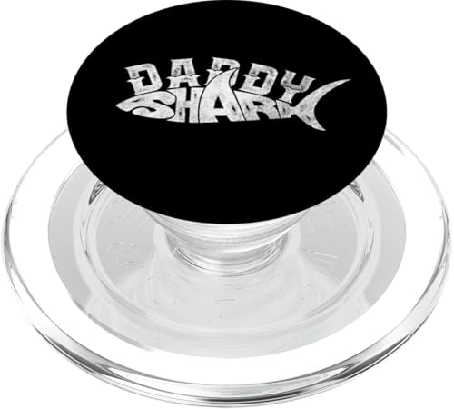 Cool Funny Daddy, Strong muscles Shark, Best Dad Ever Fun PopSockets PopGrip für MagSafe von Bahaa's Tee