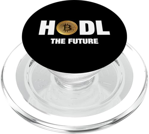 Cool Golden Bitcoin Cryptocurrency, Bitcoin Hodl the future PopSockets PopGrip für MagSafe von Bahaa's Tee