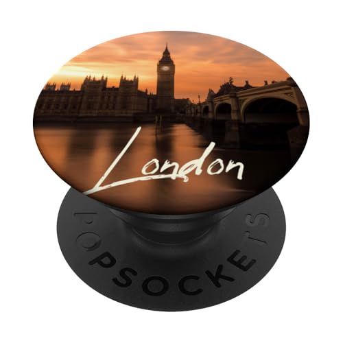 Enjoy Wear London Skyline Tee shirts, Cool London Big Ben PopSockets Klebender PopGrip von Bahaa's Tee