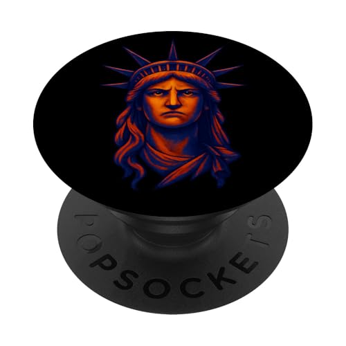 I Love New York City, Cool New York City Statue of Liberty PopSockets Klebender PopGrip von Bahaa's Tee