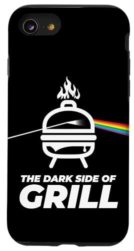 Men's Women's Kids the Dark Side of Grill BBQ Graphic Design Hülle für iPhone SE (2020) / 7 / 8 von Bahaa's Tee