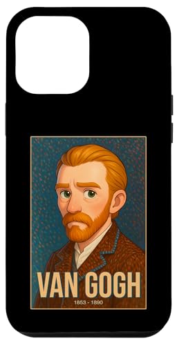 Retro Vincent Van Gogh Painting Anime Arts Self Portrait Hülle für iPhone 12 Pro Max von Bahaa's Tee