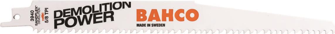 Bahco 3940-300-5/8-DSL-5P Säbelsägeblatt Sandflex® Bimetall, 300mm, 5/8 Zpz, Dsl 1 St. (3940-300-5/8-DSL-5P) von Bahco