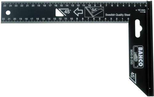 Bahco 9045-B-250 Präzisions-Stahlwinkel 250mm von Bahco