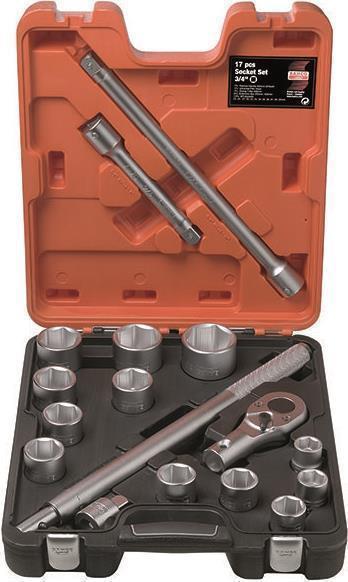 Bahco Steckschlüsselsatz 17teilig SLX 17 (SLX 17) von Bahco