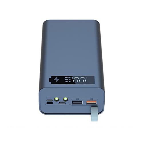Bahderaus 12X18650 LadebatteriegehäUse SchweißFreie Batterieaufbewahrungsbox DIY Power Bank Case PD mit Licht 18650 Batteriebox von Bahderaus