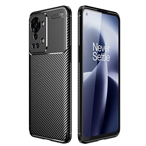 BaiBaiDY Schutzhülle für OnePlus Nord 2T 5G, Kratzfest, stoßfest, stoßfest, Schutzhülle für OnePlus Nord 2T 5G (schwarz) von BaiBaiDY