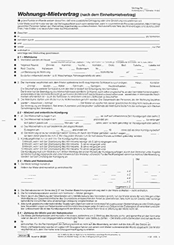 BRUNNEN Mietvertrag Einheitsmietvertrag von Baier & Schneider