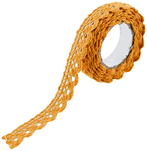 Baier & Schneider SpitzenTape 100% Baumwolle mango Baier & Schneider SpitzenTape 100% Baumwolle mango von Baier & Schneider