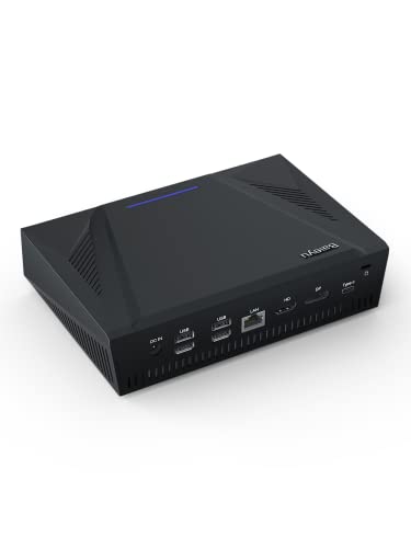 Baieyu Mini Desktop PC Windows 11 Pro, Core i7-10870H (8 Core, bis zu 5.00 GHz), 32GB DDR4 512GB NVME SSD Büro&Arbeiten Mini PC, Unterstützung Win10, TPM2.0, 4K Triple Output, Wi-Fi 5+BT4.2, USB3.0 von Baieyu