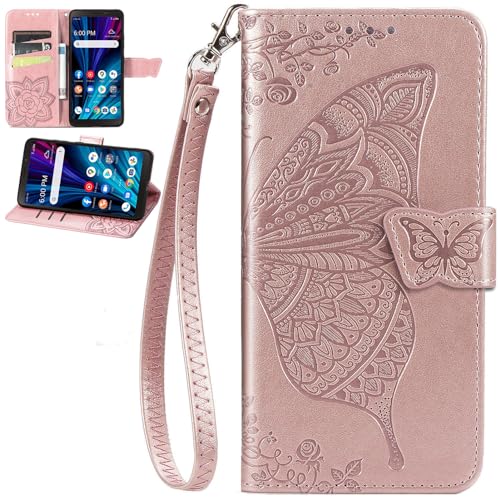 Baifu Hülle für Motorola Edge 5G 2025 Kartenhalter, Handschlaufe, Handyhülle für Motorola Edge 5G 2025 Frauen Wallet Case-01 Baifu Hülle für Motorola Edge 5G 2025 Kartenhalter, Handschlaufe, Handyhülle für Motorola Edge 5G 2025 Frauen Wallet Case-01 von Baifu