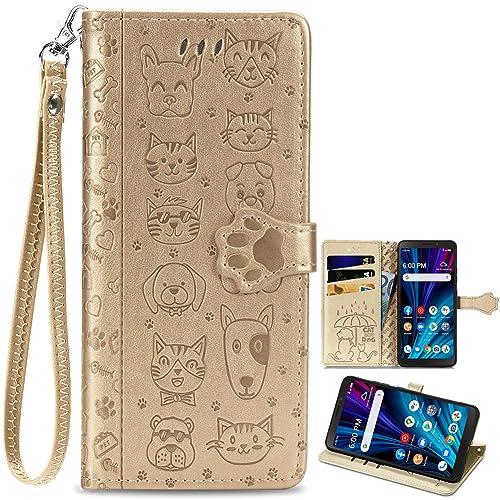 Baifu Katze und Hund Schutzhülle für iPhone 16e Hülle, Karikatur Lederhülle Handyhülle für iPhone 16e-08 Baifu Katze und Hund Schutzhülle für iPhone 16e Hülle, Karikatur Lederhülle Handyhülle für iPhone 16e-08 von Baifu