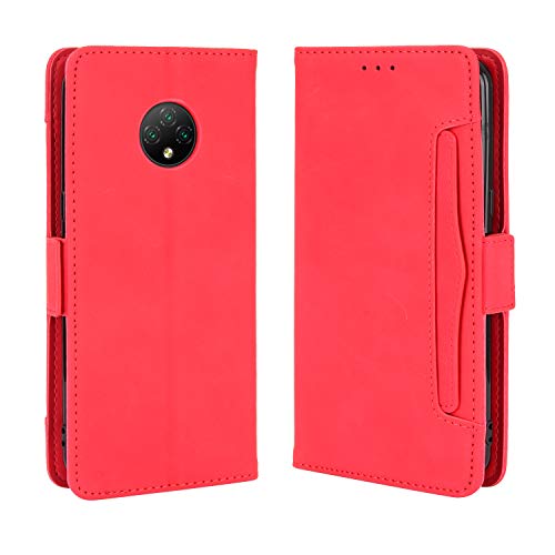 Baifu Lederhülle für Doogee X95 Hülle, Flip Case Schutzhülle Handy mit Kartenfach Stand und Magnet Funktion als Brieftasche, Tasche Cover Etui Handyhülle für Doogee X95, Rot Baifu Lederhülle für Doogee X95 Hülle, Flip Case Schutzhülle Handy mit Kartenfach Stand und Magnet Funktion als Brieftasche, Tasche Cover Etui Handyhülle für Doogee X95, Rot von Baifu