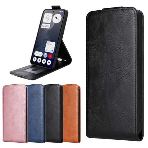 Baifu Lederhülle für Infinix Note 50/50 Pro 4G, Flip Folio Hüllen für Infinix Note 50/50 Pro 4G mit horizontalem Ständer und Kartenhalter-Schwarz von Baifu