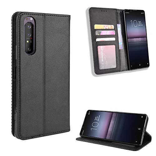 Baifu Lederhülle für Sony Xperia 5 II Hülle, Flip Case Schutzhülle Handy mit Kartenfach Stand und Magnet Funktion als Brieftasche, Tasche Cover Etui Handyhülle für Sony Xperia 5 II, Schwarz Baifu Lederhülle für Sony Xperia 5 II Hülle, Flip Case Schutzhülle Handy mit Kartenfach Stand und Magnet Funktion als Brieftasche, Tasche Cover Etui Handyhülle für Sony Xperia 5 II, Schwarz von Baifu
