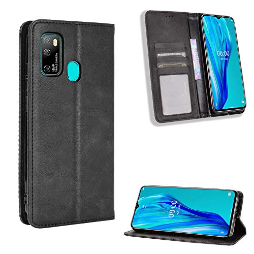 Baifu Lederhülle für Ulefone Note 9P Hülle, Flip Case Schutzhülle Handy mit Kartenfach Stand und Magnet Funktion als Brieftasche, Tasche Cover Etui Handyhülle für Ulefone Note 9P, Schwarz Baifu Lederhülle für Ulefone Note 9P Hülle, Flip Case Schutzhülle Handy mit Kartenfach Stand und Magnet Funktion als Brieftasche, Tasche Cover Etui Handyhülle für Ulefone Note 9P, Schwarz von Baifu