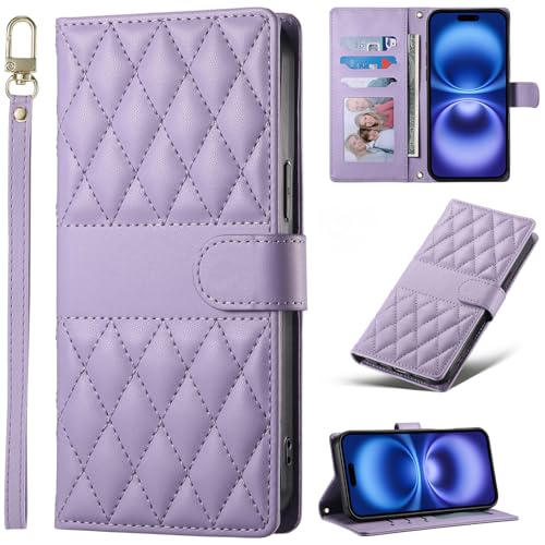 Baifu Plaid Wallet Handyhülle für 1+10T 5G, Magnetische Abdeckung Kompatibel mit 1+10T 5G-Lila Baifu Plaid Wallet Handyhülle für 1+10T 5G, Magnetische Abdeckung Kompatibel mit 1+10T 5G-Lila von Baifu