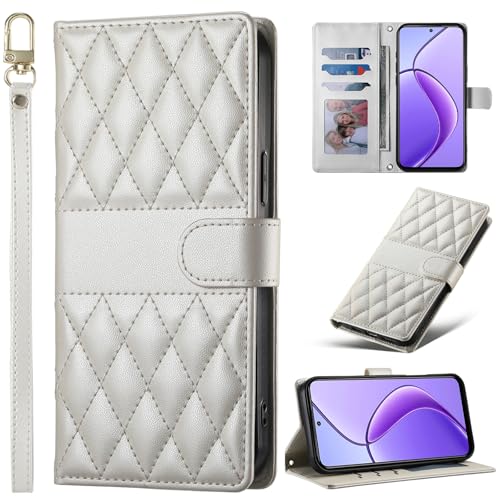 Baifu Plaid Wallet Handyhülle für Oppo A3 Pro 5G India, Magnetische Abdeckung Kompatibel mit Oppo A3 Pro 5G India-Weiß Baifu Plaid Wallet Handyhülle für Oppo A3 Pro 5G India, Magnetische Abdeckung Kompatibel mit Oppo A3 Pro 5G India-Weiß von Baifu