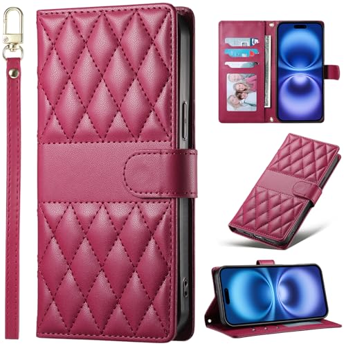 Baifu Plaid Wallet Handyhülle für Redmi Note11T 5G, Magnetische Abdeckung Kompatibel mit Redmi Note11T 5G-Rot Baifu Plaid Wallet Handyhülle für Redmi Note11T 5G, Magnetische Abdeckung Kompatibel mit Redmi Note11T 5G-Rot von Baifu