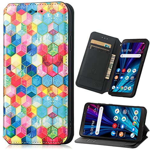 Baifu RFID Schutz Cover für iPhone 13 pro max 6.7 Hülle, Bunt kariert Klapphülle Kartenfach Wallet Phone Case, Flip Leather Cover für iPhone 13 pro max 6.7-04 Baifu RFID Schutz Cover für iPhone 13 pro max 6.7 Hülle, Bunt kariert Klapphülle Kartenfach Wallet Phone Case, Flip Leather Cover für iPhone 13 pro max 6.7-04 von Baifu