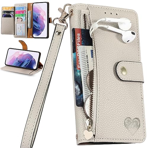 Baifu RFID Schutz Hülle für Motorola Edge 5G 2025, Reißverschluss Tasche Wallet Phone Case, Zipper Pocket und Card Slot Leather Cover für Motorola Edge 5G 2025-04 Baifu RFID Schutz Hülle für Motorola Edge 5G 2025, Reißverschluss Tasche Wallet Phone Case, Zipper Pocket und Card Slot Leather Cover für Motorola Edge 5G 2025-04 von Baifu