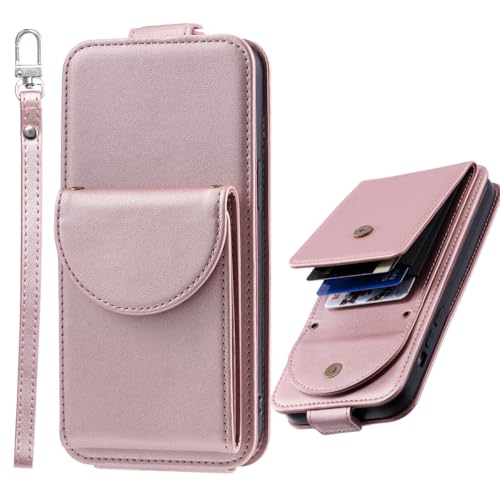 Leder Hüllen für Google Pixel 10Pro XL, mit Kartenhaltern, Brieftaschenhülle für Google Pixel 10Pro XL-Rosa-A Leder Hüllen für Google Pixel 10Pro XL, mit Kartenhaltern, Brieftaschenhülle für Google Pixel 10Pro XL-Rosa-A von Baifu