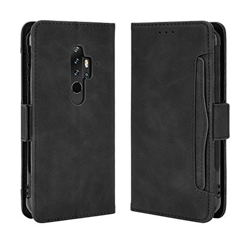Lederhülle für Blackview BV6300 Pro Hülle, Flip Case Schutzhülle Handy mit Kartenfach Stand und Magnet Funktion als Brieftasche, Tasche Cover Etui Handyhülle für Blackview BV6300 Pro, Schwarz Lederhülle für Blackview BV6300 Pro Hülle, Flip Case Schutzhülle Handy mit Kartenfach Stand und Magnet Funktion als Brieftasche, Tasche Cover Etui Handyhülle für Blackview BV6300 Pro, Schwarz von Baifu