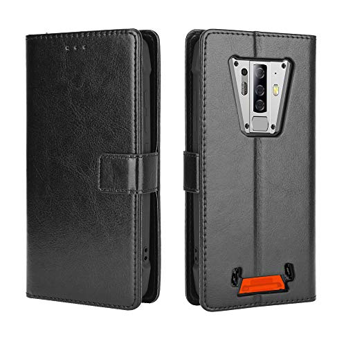 Lederhülle für Blackview BV6900 Hülle, Flip Case Schutzhülle Handy mit Kartenfach Stand und Magnet Funktion als Brieftasche, Tasche Cover Etui Handyhülle für Blackview BV6900, Schwarz Lederhülle für Blackview BV6900 Hülle, Flip Case Schutzhülle Handy mit Kartenfach Stand und Magnet Funktion als Brieftasche, Tasche Cover Etui Handyhülle für Blackview BV6900, Schwarz von Baifu