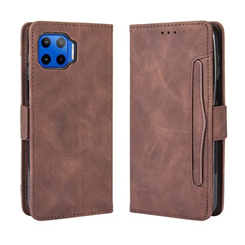 Lederhülle für Motorola Moto G 5G Plus Hülle, Flip Case Schutzhülle Handy mit Kartenfach Stand und Magnet Funktion als Brieftasche, Tasche Cover Etui Handyhülle für Motorola Moto G 5G Plus, Brown Lederhülle für Motorola Moto G 5G Plus Hülle, Flip Case Schutzhülle Handy mit Kartenfach Stand und Magnet Funktion als Brieftasche, Tasche Cover Etui Handyhülle für Motorola Moto G 5G Plus, Brown von Baifu